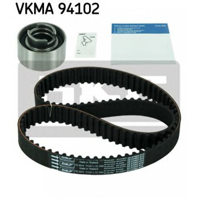 VKMA 94102 SKF Комплект ГРМ (ремінь + ролик)